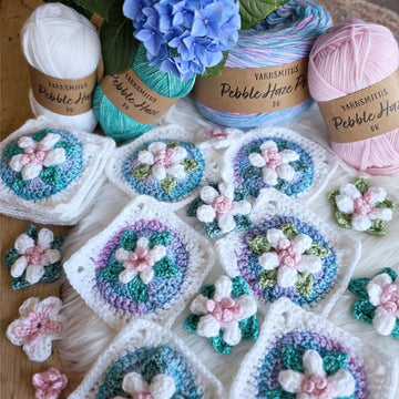Soft Bundle of Blooms Baby Blanket
