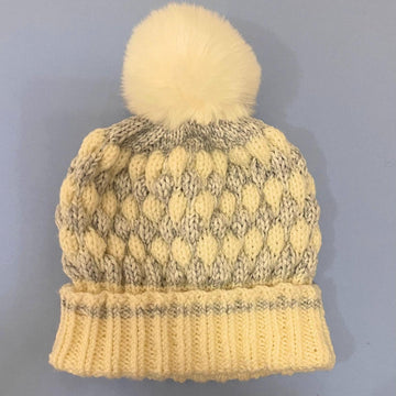 Wrist Warmers and Aran Bubble Hat