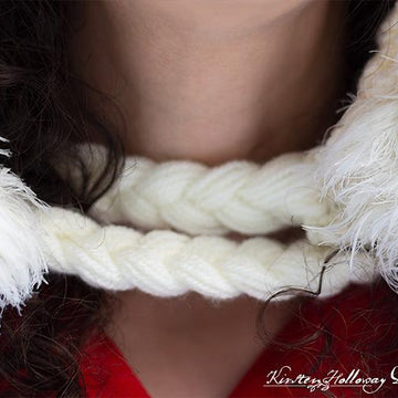 Snowberries Oversized Winter Hood