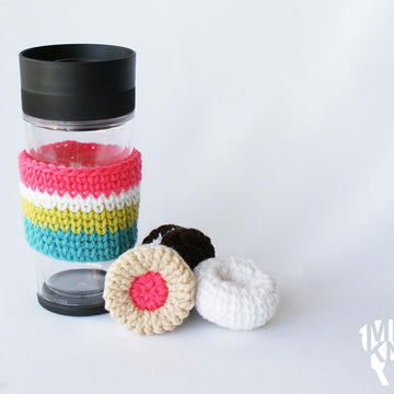 Striped Drink Cozies (2015031)