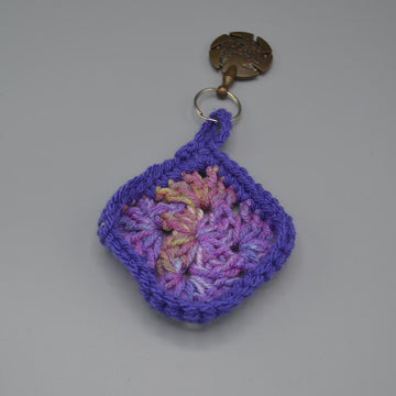 Granny Square Keychain