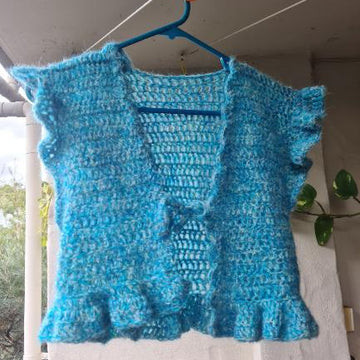 Cloudlace Vest Crochet Pattern