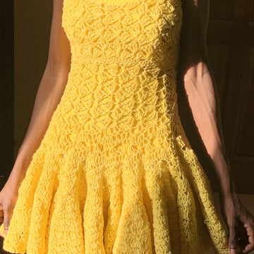 Elegant Ballerina Crochet Dress Pattern – PDF DIY for Women