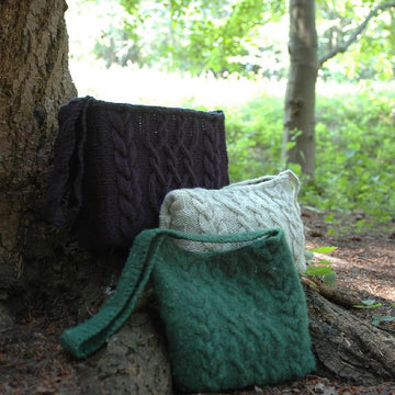 Fishernet Cable Shoulder Bag