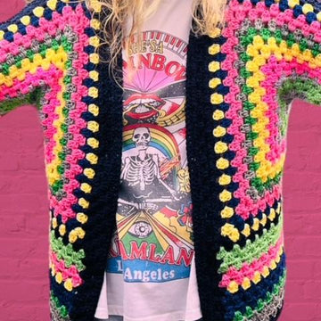 Hexi Crochet Cardi