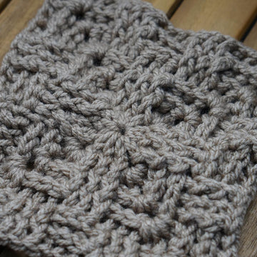 Basketweave granny square