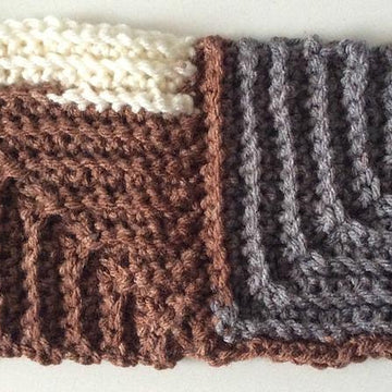Mitered Square Scarf