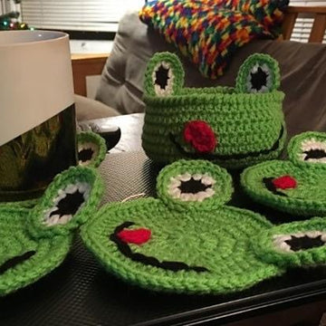 Frog Coasters