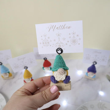 Gnome Place Card Holders