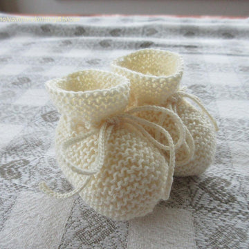 Garter Stitch Booties