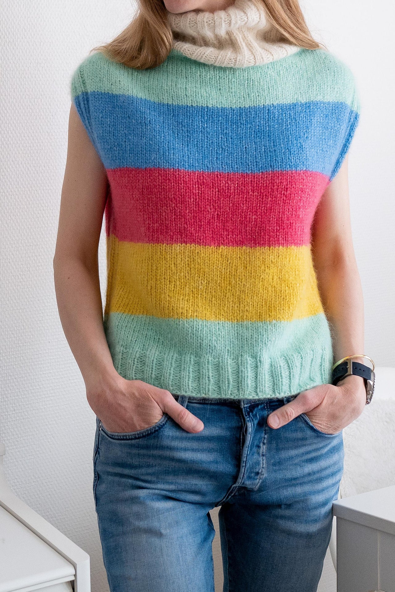 Colorblock Slipover