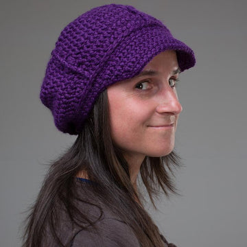 Muscari Newsboy Hat