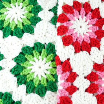 Wintermint Hexagon Stocking