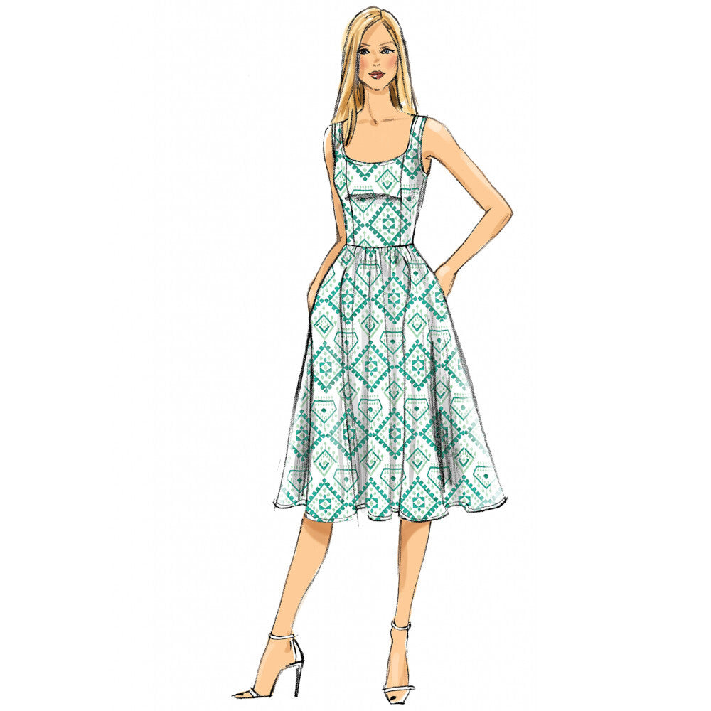 Vogue Misses' Dress V9100 - Sewing Pattern