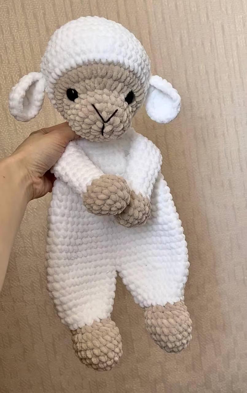 Sheep Lovey Crochet Pattern