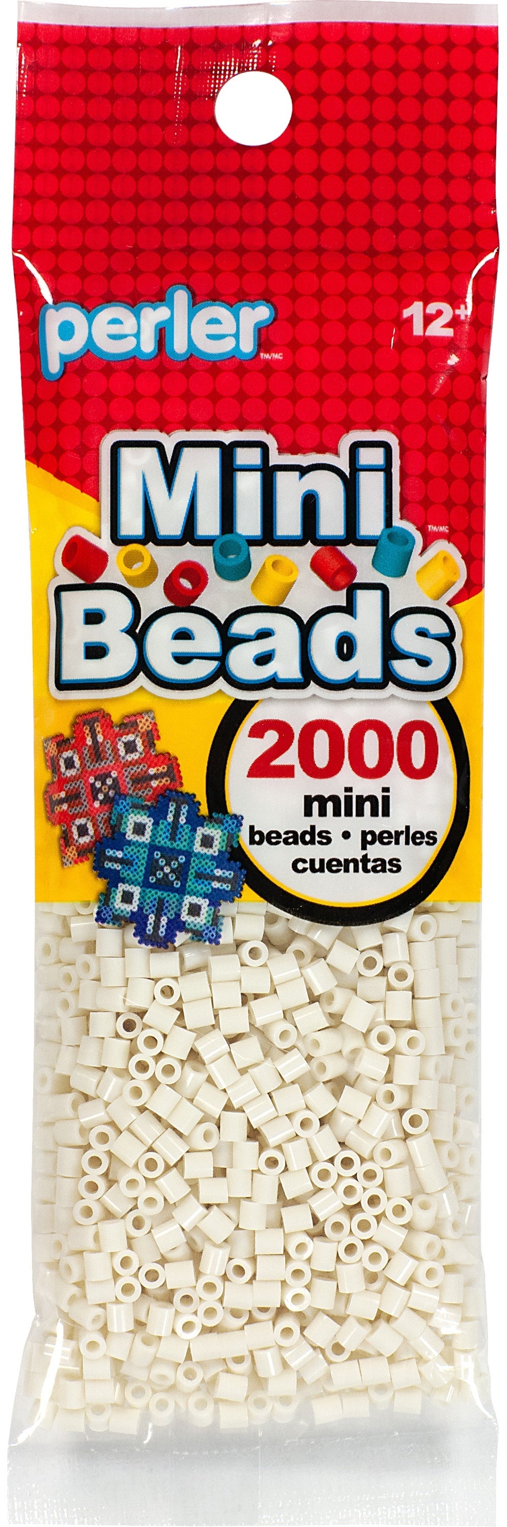 Perler Mini Perler Beads 2000/Pkg - Toasted Marshmellow