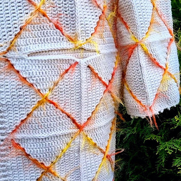 Crochet Cardigan with granny squares