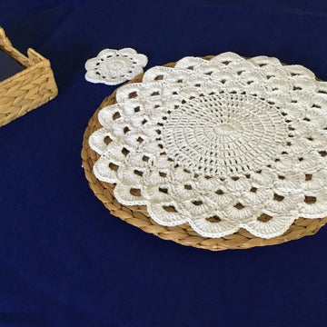Camellia Round Placemat & Coaster Set N 148
