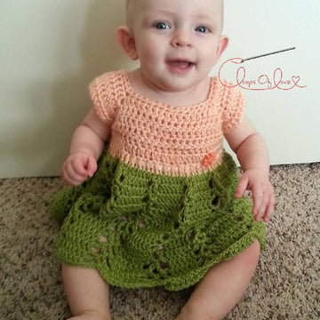 Ribbon & Lace Infant Dress eBook