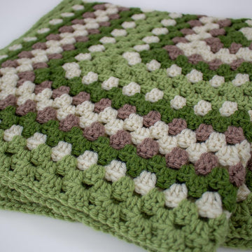 Katherine’s Infinity Granny Square Crochet Blanket
