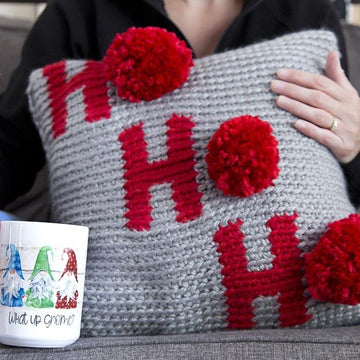 Ho Ho Ho Pillow Cover