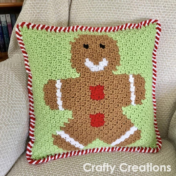Gingerbread Man Cushion