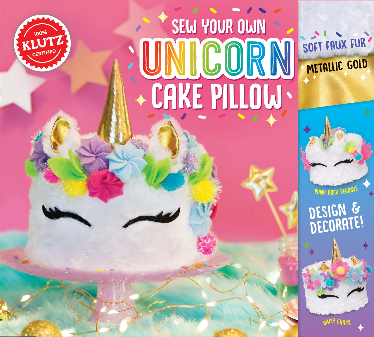 Klutz Sew Your Own Unicorn Cake Pillow - 585704