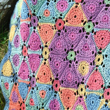 Kaleidoscope Afghan/Blanket