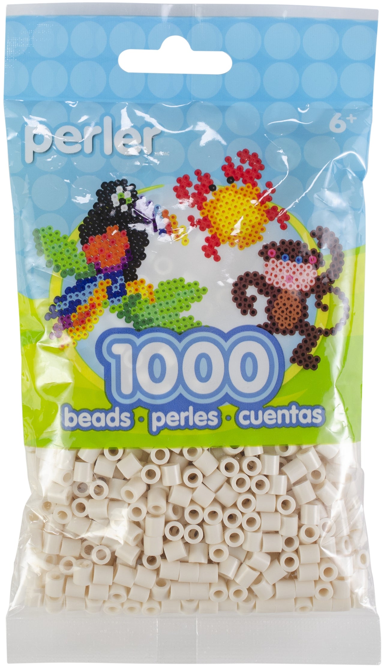 Perler Beads 1,000/Pkg - Toasted Marshmallow