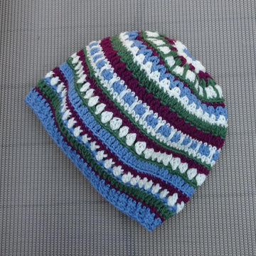 Mandala Style Slouchy Beanie