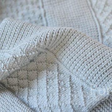 Simple Textured Blanket 'Jasper'