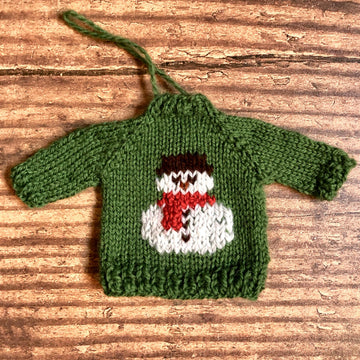 Christmas Sweater Tree Ornaments