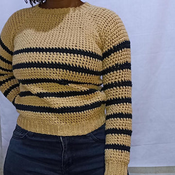Rosella Top down sweater