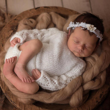 Lace Sleeve Onesie Romper