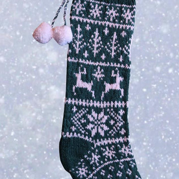 Reindeer Christmas Stocking
