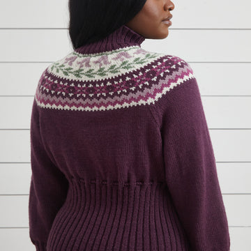 Apres Ski Sweater - Jumper Knitting Pattern for Women in Debbie Bliss Cashmerino DK by Debbie Bliss - DB407 - Downloadable PDF