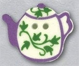 Mill Hill Button 86330 - Ivy Teapot