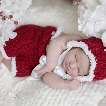 Elegant Vintage Bonnet and Romper