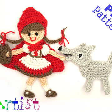Red Riding Hood Applique