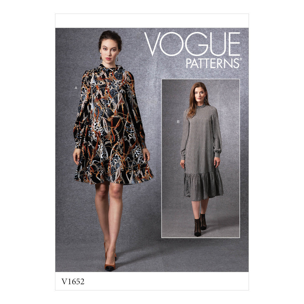 Vogue Misses' Dress V1652 - Sewing Pattern