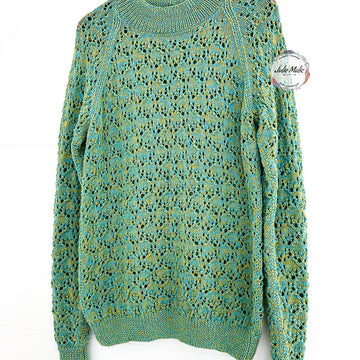Women’s lace raglan jumper