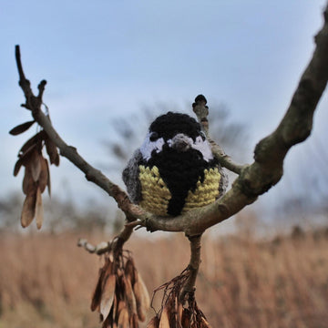 Coal Tit Amigurumi Pattern