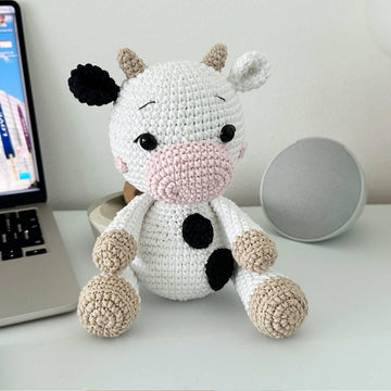 Cow Amigurumi Crochet Pattern PDF – Cow Soft Toy, Stuffed Animal Tutorial