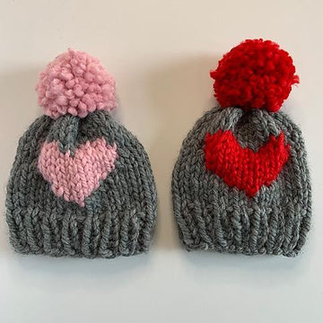 Big Heart Beanie Patter