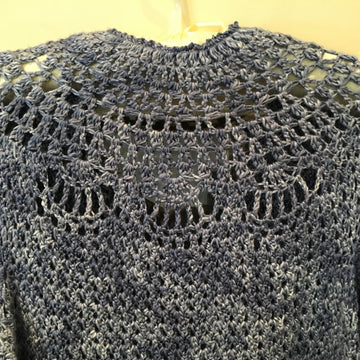 V-NECK SILK PULLOVER