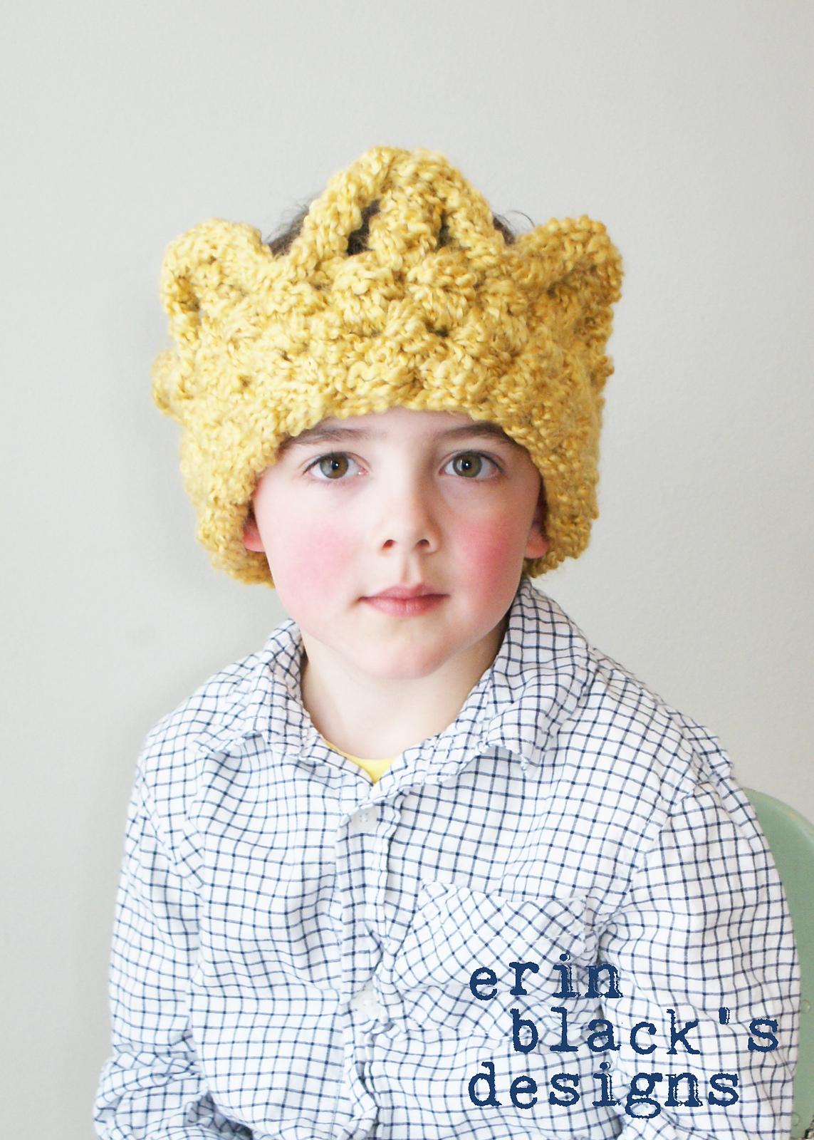 Chunky Crochet Crown Earwarmer (Hat030)