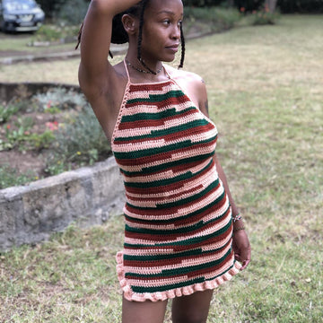 Tetris Crochet Dress