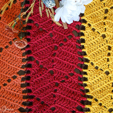 Adjustable Falling Leaves Autumn Crochet Pattern