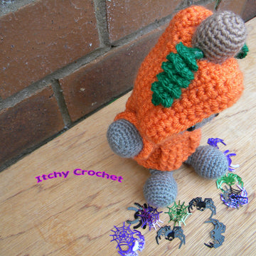 Inchoate Pumpkin Hoodie, halloween, autumn