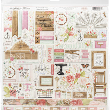 Echo Park Paper Carta Bella Collection Kit 12"X12" - Farmhouse Market